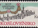 Czech Republic - 1985 - University - 2 KCS - Multicolor - University, Trnave - Scott 2546 - University of Trnave - 0
